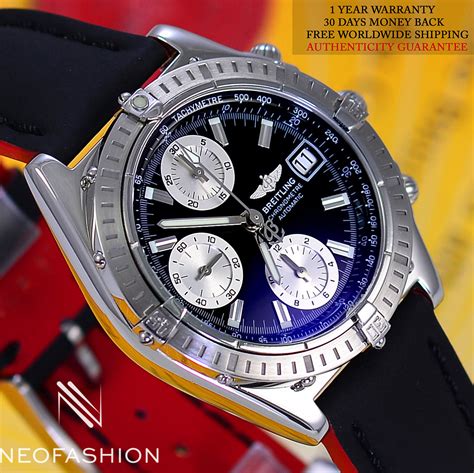 breitling men's watch a13352 chronomat.